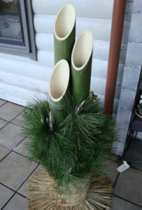 門松の作り方　竹の切り方1
